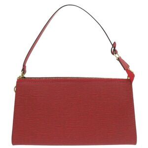 LOUIS VUITTON Red Leather Bag